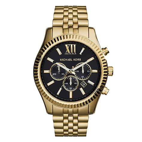 is michael kors watches real gold|Michael Kors gold watches men.